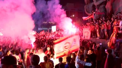 Spor Ankara'da Galatasaray Taraftarının Şampiyonluk Coşkusu