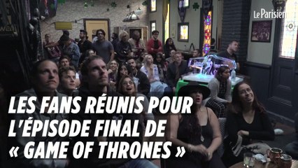 Скачать видео: Les fans réunis pour l'épisode final de « Game of Thrones »