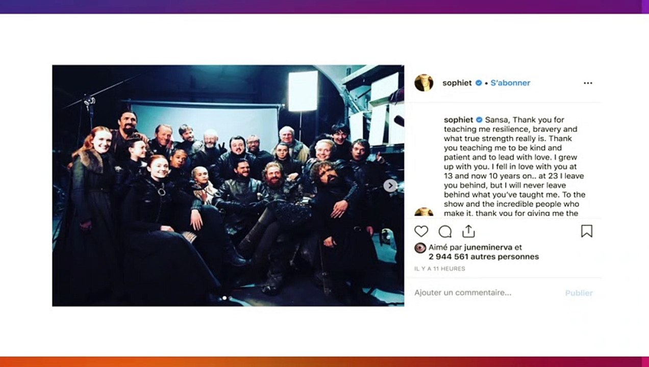 Game of Thrones : les émouvants adieux des acteurs