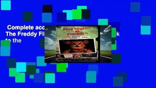 Complete acces  Five Nights at Freddy's: The Freddy Files: The Official Guidebook to the