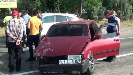 Kozan'da zincirleme trafik kazası