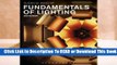 [Read] Fundamentals of Lighting  For Kindle