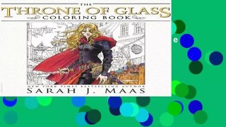 Any Format For Kindle  The Throne of Glass Coloring Book by