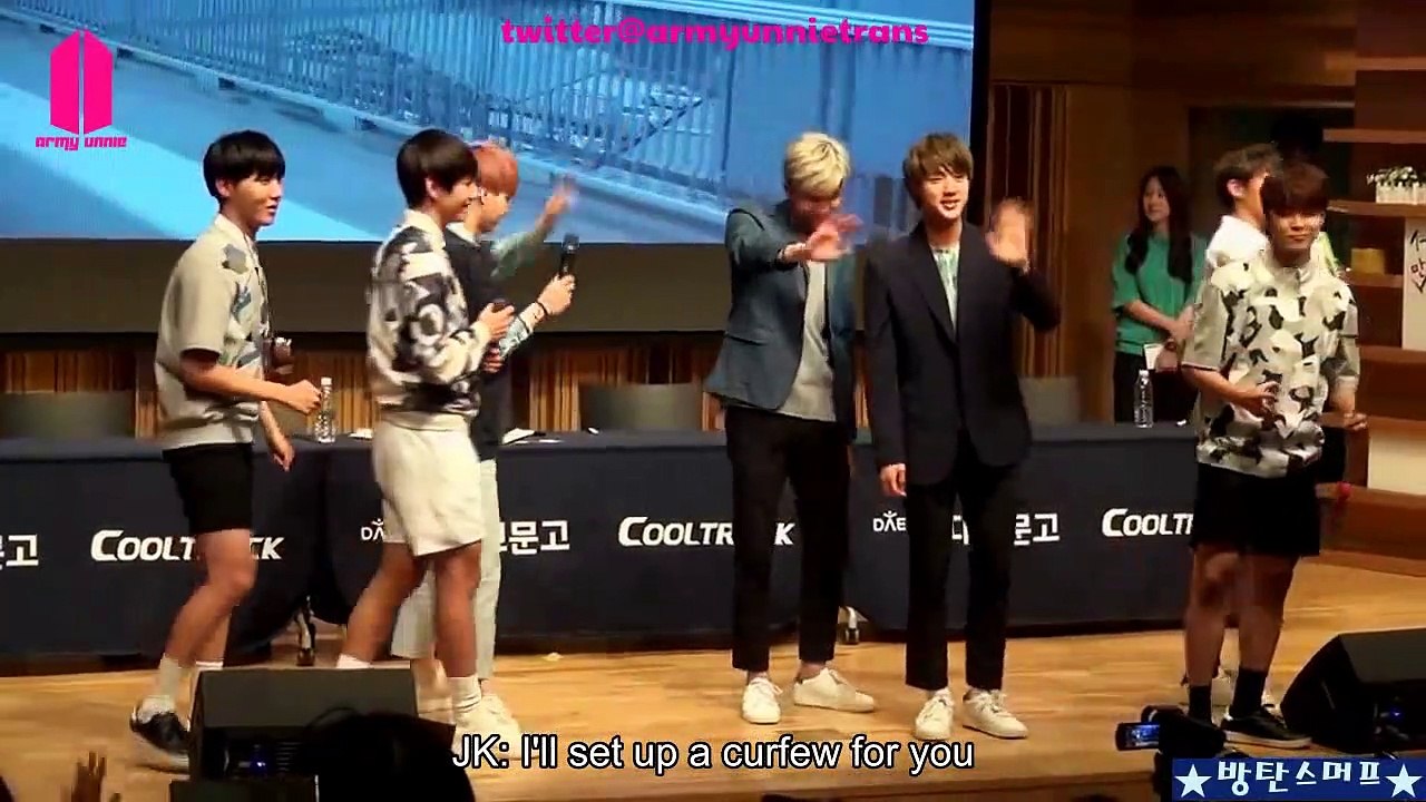 [ENG] 150529 BTS fanmeet: TGIF or Safety First?