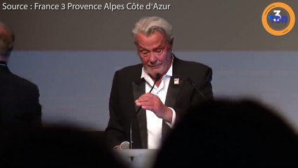 La palme d'or d'honneur remise à Alain Delon à Cannes !