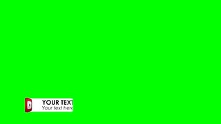YouTube Logo Banner Green Screen - FREE