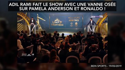 Adil Rami fait le show avec une vanne osée sur Pamela Anderson et Ronaldo !