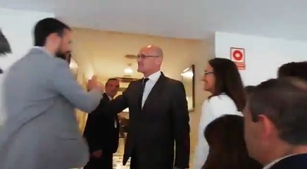 Romeva presenta credenciales para su acto como senador