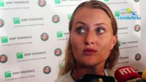 Roland-Garros 2019 - Kristina Mladenovic arrive à Roland-Garros et la Française va bien !