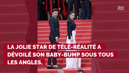 PHOTOS. Cannes 2019 : Nabilla enceinte, elle rayonne sur le tapis rouge