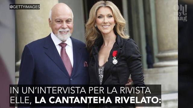Céline Dion si confida sulla perdita di René Angelil