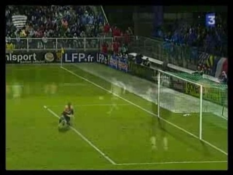 auxerre - OM Résumé quarts de finale coupe de la ligue