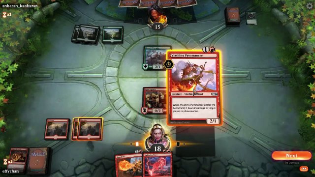 Mono Red Aggro vs Mono Green (Standard)