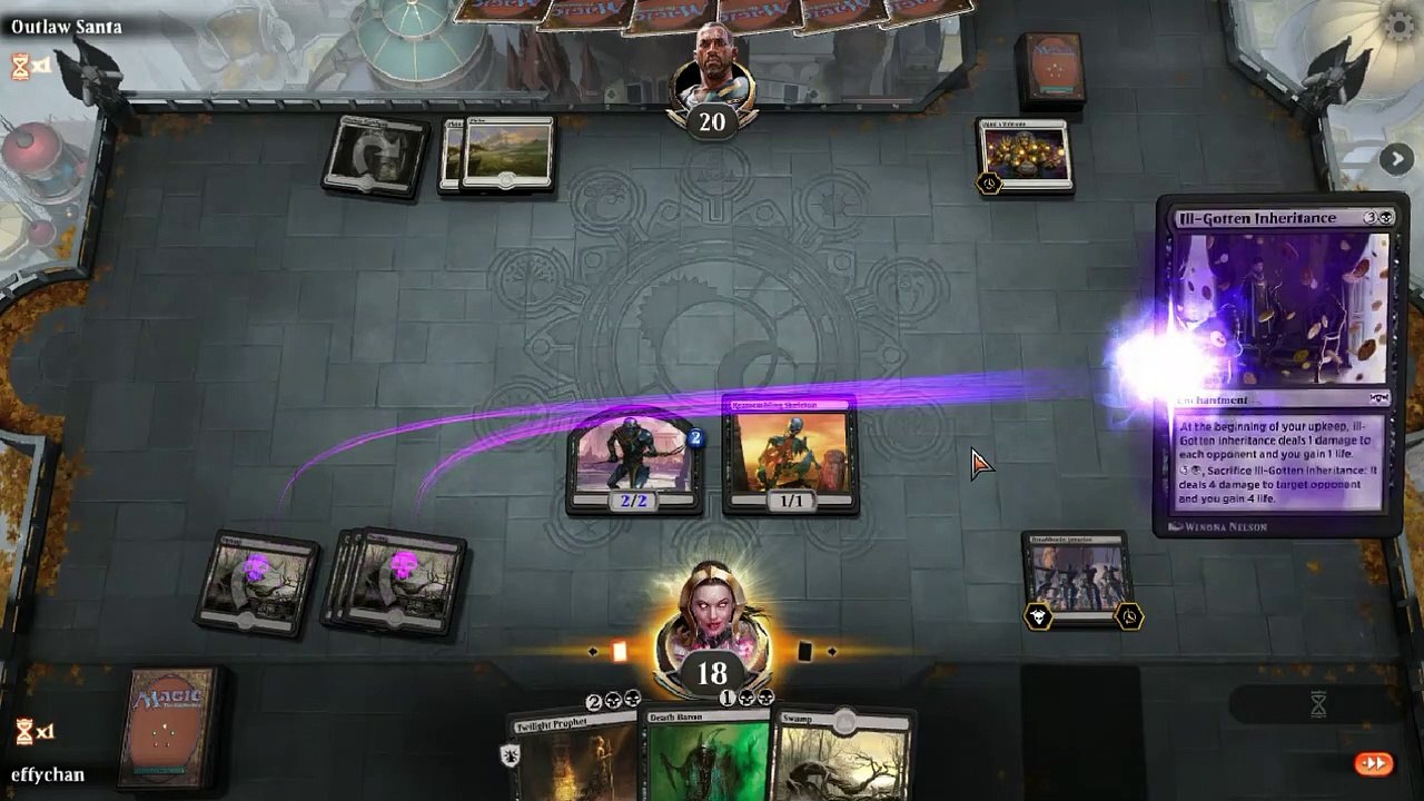 Mono Black Dreadhorde vs Orzhov Vampires (Standard)