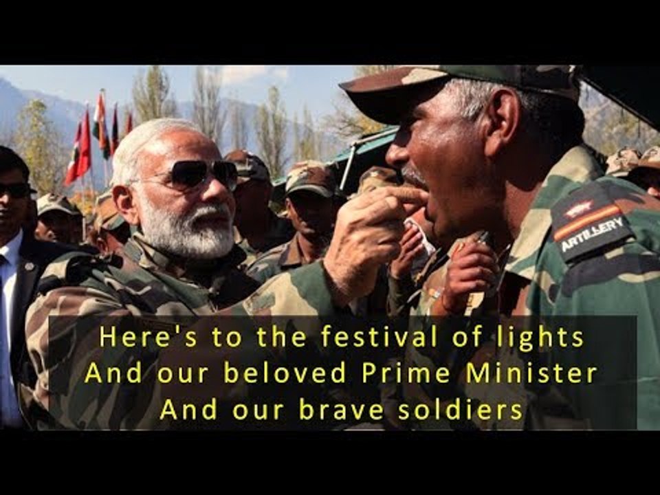 "I am with my family", the heart-warming story of PM Modi's Diwali celebrations.