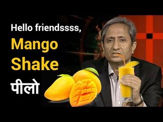 That show in which Ravish Kumar turned Mohalle waali Aunty