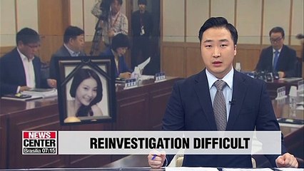 Justice ministry's truth panel says it cannot recommend reinvestigation into death of actress Jang Ja-yeon