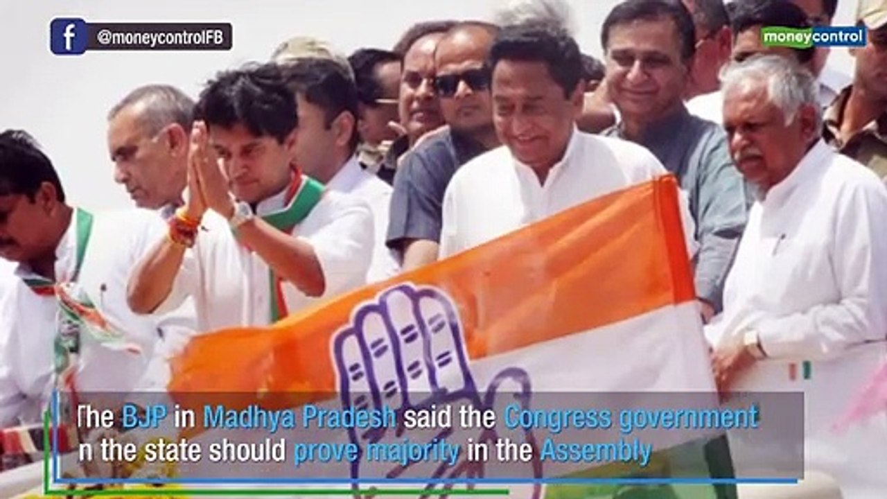 BJP wants Congress govt in Madhya Pradesh to prove majority