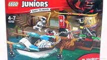 LEGO Juniors Ninjago Zane's Ninja Boat Pursuit - Playset 10755 Toy Unboxing & Speed Build