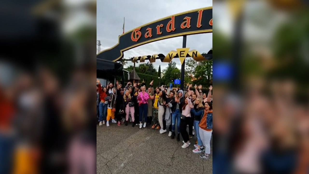 Chiara Ferragni celebra su cumpleaños en un parque de atracciones