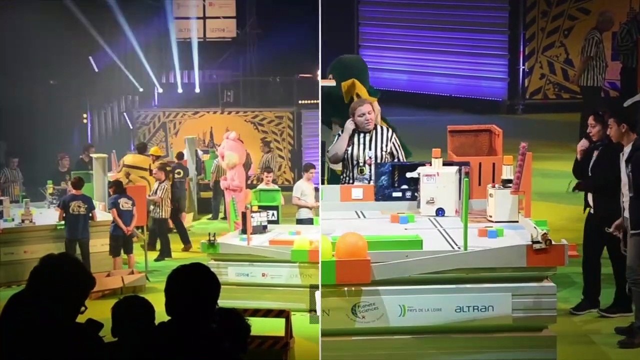 Les robots reviennent à la Roche-sur-Yon pour la Coupe de France de Robotique + Eurobot 2019 - Atom factory !