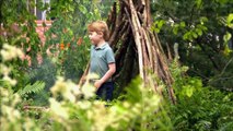 Los duques de Cambridge y sus hijos se lo pasan en grande en un jardín diseñado por Kate