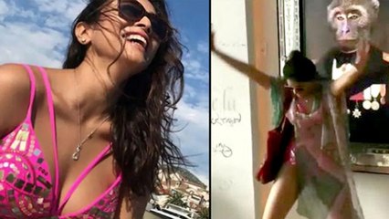 Shriya Saran Dancing In Pink Swimsuit Is The Best Thing You Will See Today