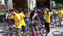 Gönüllü Bisikletçiler Arıların İzinde Pedal Çevirdi - İstanbul