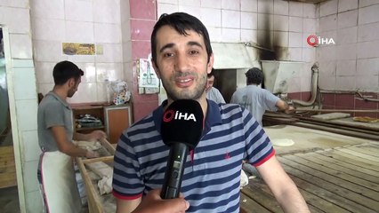 Diyarbakır’da fırıncıların 600 derecelik sıcaklıkta zorlu Ramazan mesaisi