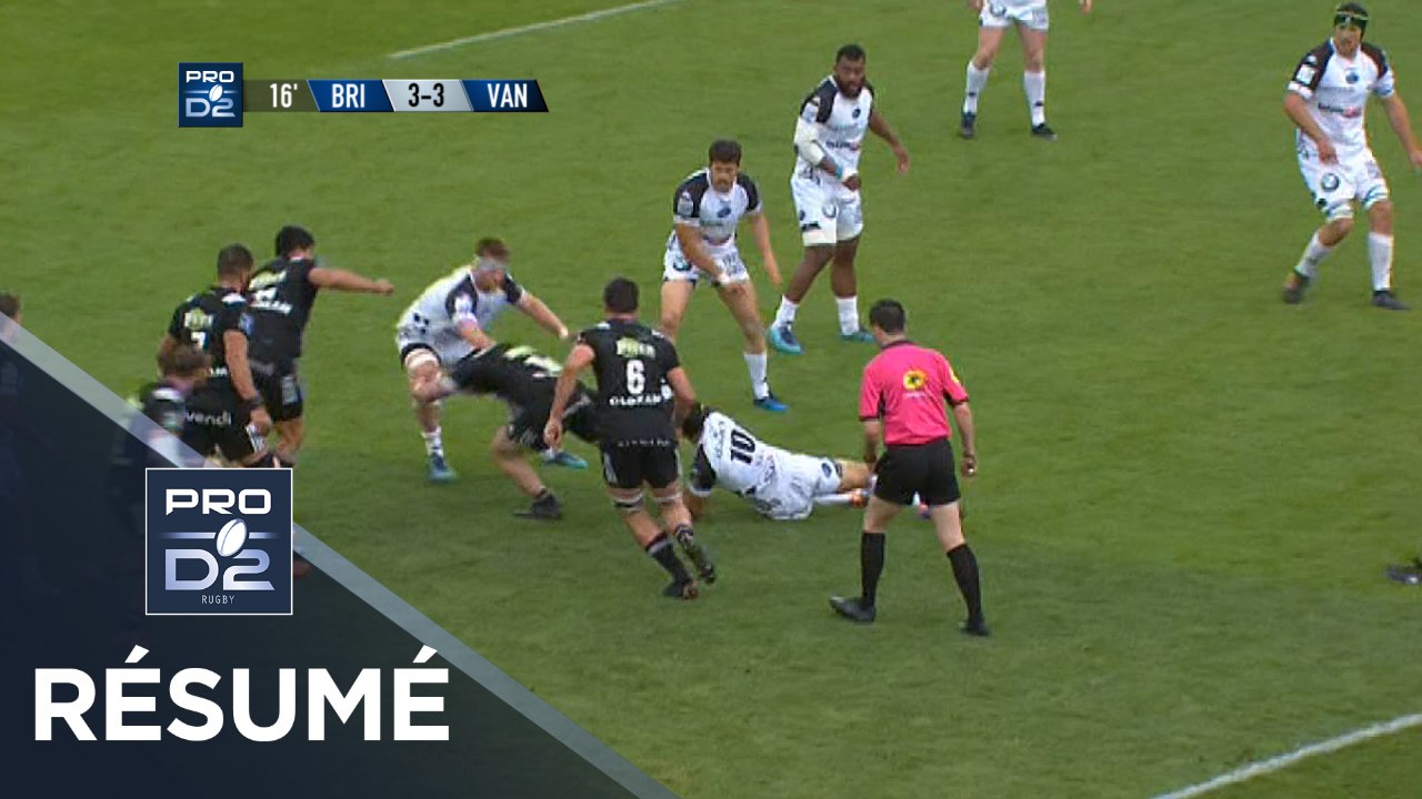 PRO D2 - Résumé Brive-Vannes: 40-20 - Demi-finales - Saison 2018/2019