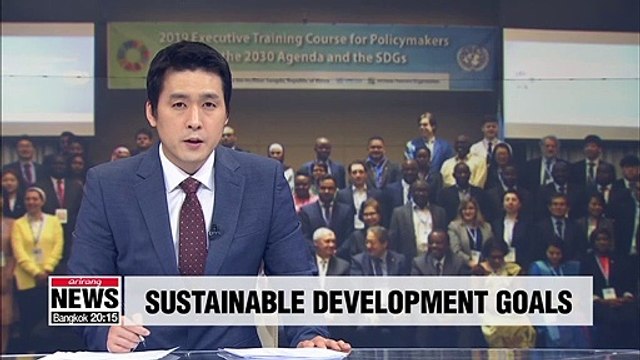 Policymakers from 70 countries gathered in Incheon for UN's SDG training course