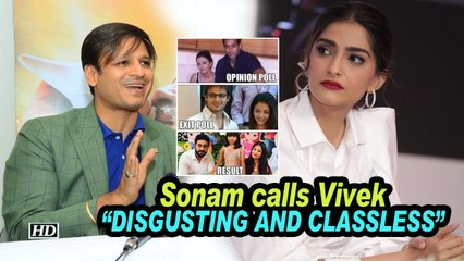 Télécharger la video: Sonam K Ahuja calls Vivek Oberoi 