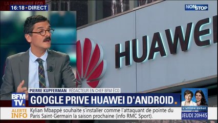 Google prive Huawei d'Android