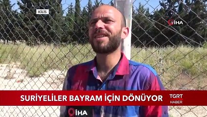 Suriyeliler Bayram Tatili İçin Memleketine Dönüyor