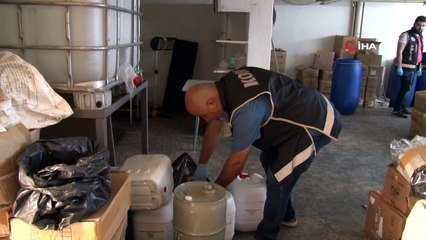 Bahçelievler’de sahte parfüm operasyonu