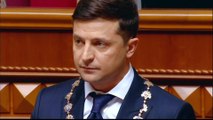 Volodymyr Zelensky sworn in as Ukraine's sixth president