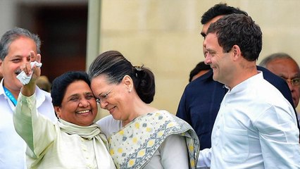 Mayavati did not meet cong leaders on delhi ராகுல், சோனியாவுக்கு அதிர்ச்சி கொடுத்த மாயாவதி