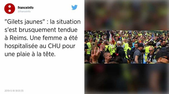 Gilets jaunes. À Reims, une femme blessée accuse un policier de l’avoir heurtée « délibérément »