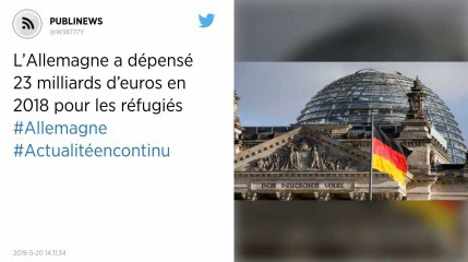 L’Allemagne a dépensé 23 milliards d’euros en 2018 pour les réfugiés