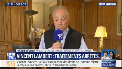 Selon son avocat, l'épouse de Vincent Lambert souhaite porter plainte pour la diffusion d'une vidéo de son mari