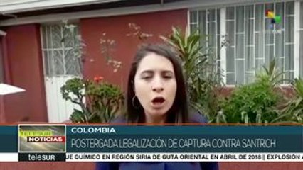 Colombia: postergan recaptura del exmiembro de las FARC Jesús Santrich