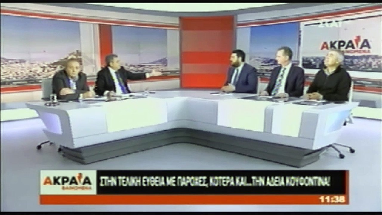 Ο υποψήφιος ευρωβουλευτής Γιάννης Βάγκος στα "Α...