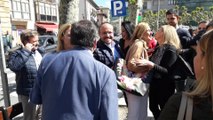 Tensión en un acto del PP con Cayetana Álvarez de Toledo en Etxarri-Aranatz