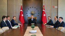 Cumhurbaşkanı Erdoğan, Türk Konseyi Genel Sekreteri Bağdad Amreyev’i kabul etti