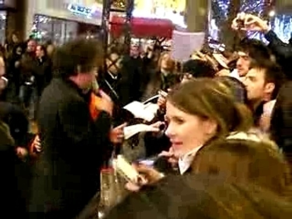 Tim Burton - Avant-première Sweeney Todd - Paris