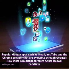 Google halted its business operations with Huawei, Effective immediately