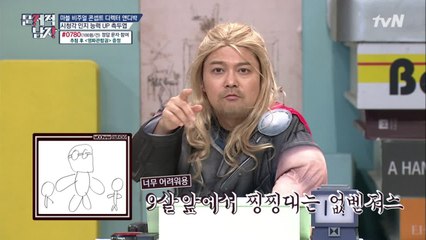 귀엽ㅠ 쪼꼬미 아이언맨이 그린 히어로는 누구?
