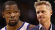 Kevin Durant CLAPSBACK On IG! Unhappy With Steve Kerr For Not Making Him Centerpiece Of Warriors