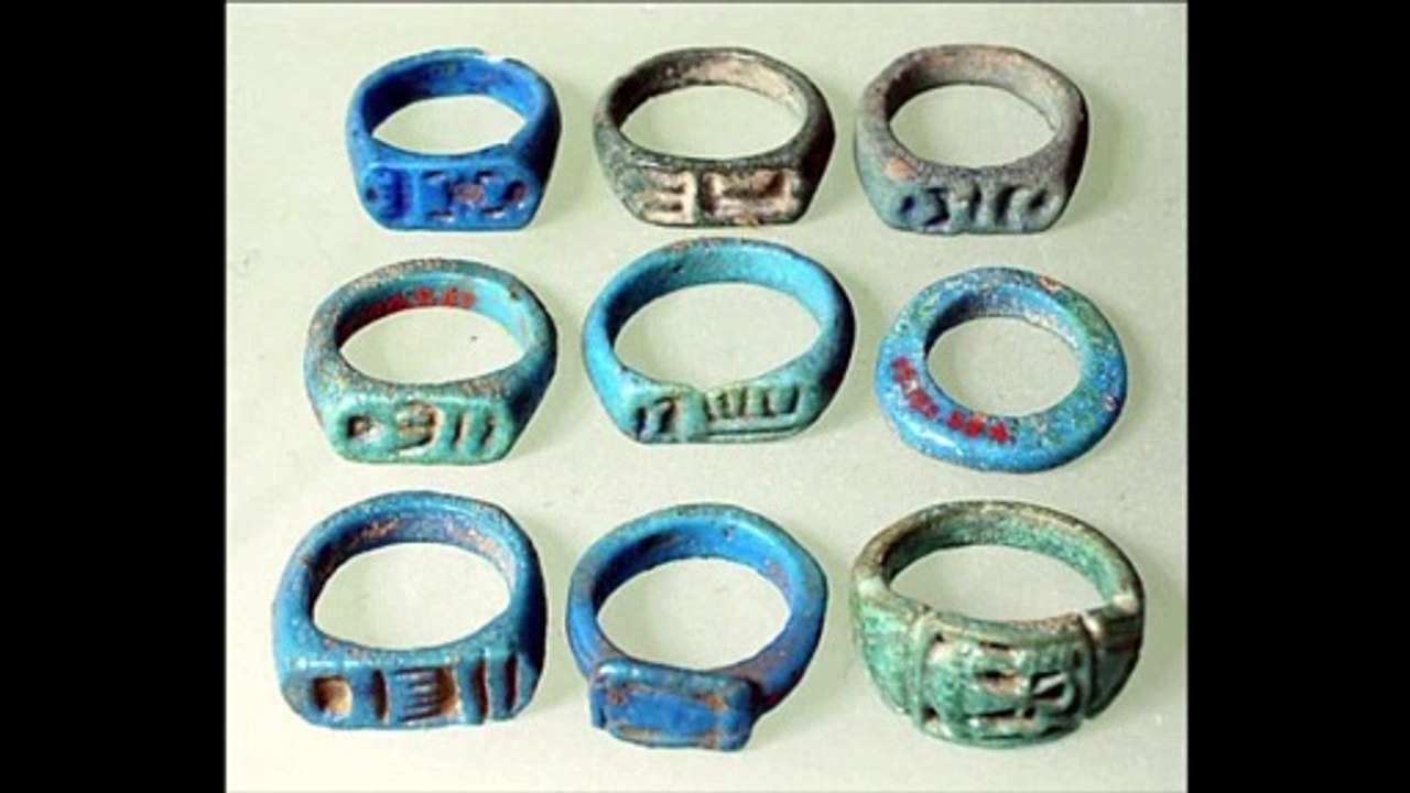 la bague en Egypte Ancienne