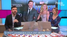 Scarlett Johansson and SNL's Colin Jost Are Engaged After Two Years of Dating